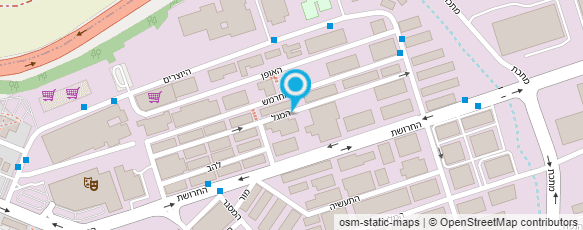 מפת הגעה אל י.פ.טול יצור ושיווק בע"מ