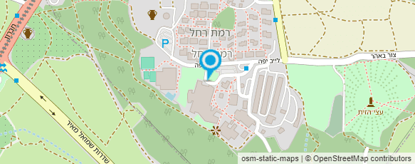 מפת הגעה אל מלון רמת רחל מפת הגעה אל מלון רמת רחל