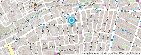 מפת הגעה אל ג.א.ד. טקסטיל בע"מ