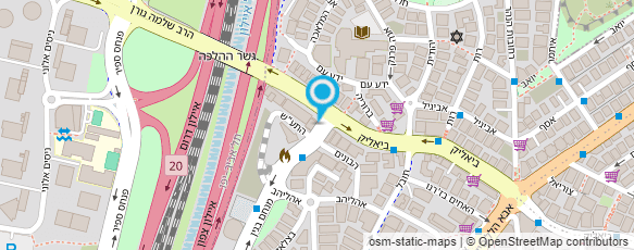 מפת הגעה אל מכון דיאליזה