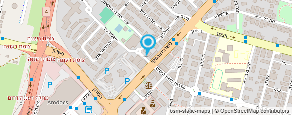 מפת הגעה אל אוס אברהם