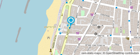 מפת הגעה אל פרי השכרת רכב