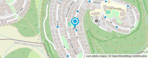 מפת הגעה אל גן מעין (ברוח מונטסורי)