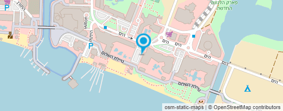 מפת הגעה אל האולם הכחול הגדול