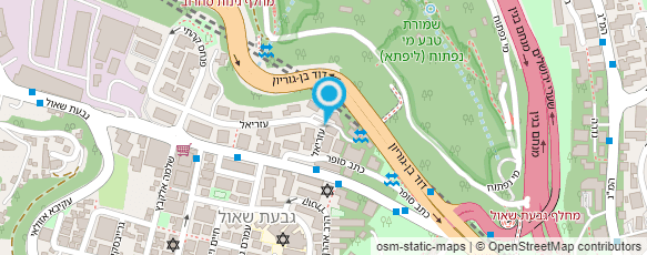 מפת הגעה אל מכון פוע"ה - פוריות ורפואה על פי ההלכה