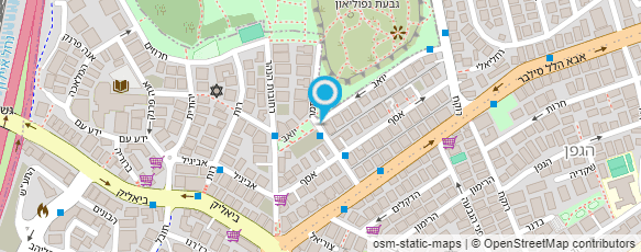 מפת הגעה אל ילנה קוסמטיקס