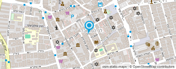 מפת הגעה אל מכון היופי של זהבה