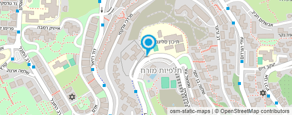 מפת הגעה אל אולפן "עציון" - עברית