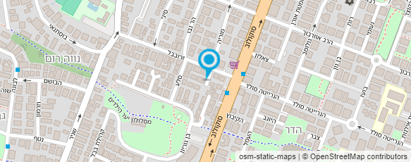 מפת הגעה אל הפעוטון של חוה גופר