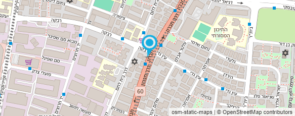 מפת הגעה אל עו"ד יוסי גולדשמיד