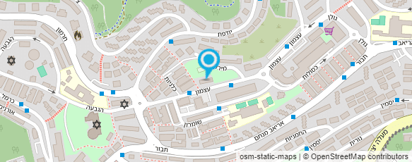 מפת הגעה אל סטודיו אמנתה