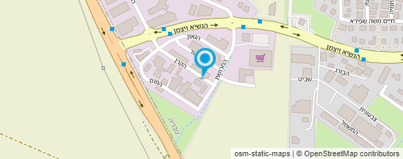 מפת הגעה אל נגריית בני ויצמן