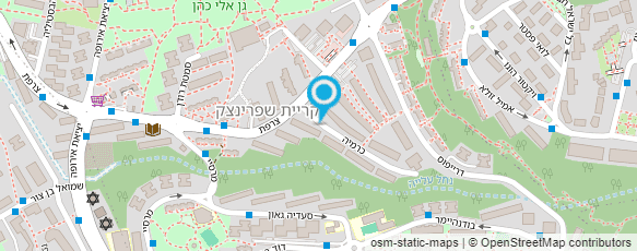 מפת הגעה אל קנטור עפר - יועץ חשבות שכר