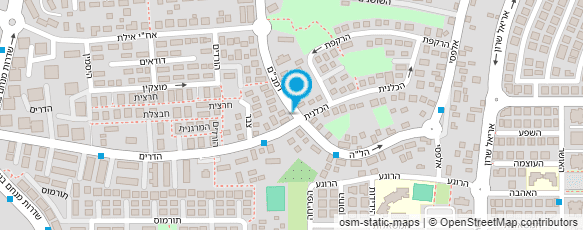 מפת הגעה אל ע.מ. פרוייקטים