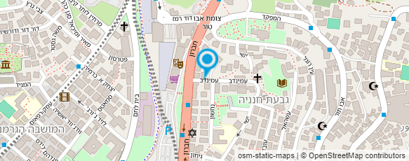 מפת הגעה אל בן יהודה