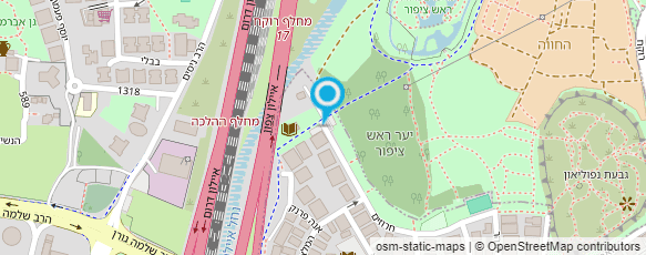 מפת הגעה אל ספרית חרוזים