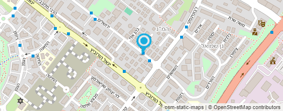 מפת הגעה אל מרפאת גוף ונפש - ויויאן הרשקו