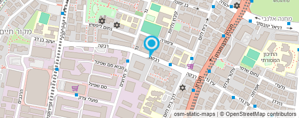 מפת הגעה אל המרכז לחינוך דו - לשוני