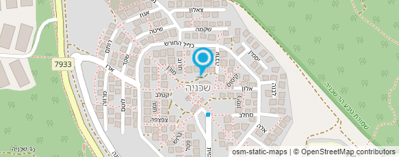 מפת הגעה אל זוחרקים - מרכז מבקרים מיטל מעבדות