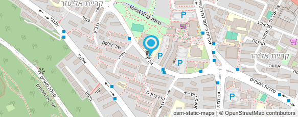 מפת הגעה אל מעון נעמ"ת - פבזנר