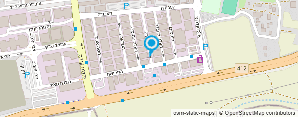 מפת הגעה אל ארומה היי - טק בע"מ