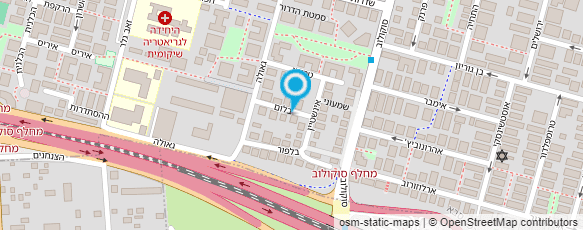 מפת הגעה אל גן איילת