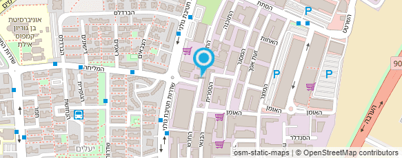 מפת הגעה אל א. חלונות אלומיניום