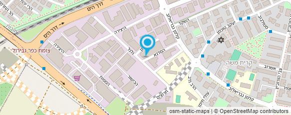 מפת הגעה אל מוסך המרכז - גילי מפת הגעה אל מוסך המרכז - גילי