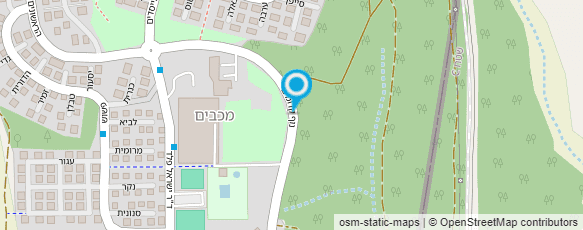 מפת הגעה אל בית הארחה מכבים