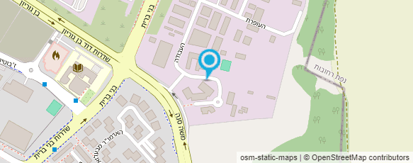 מפת הגעה אל כלי זמר אשדוד