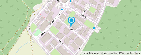 מפת הגעה אל שבלול יד-שניה לילדים ותינוקות