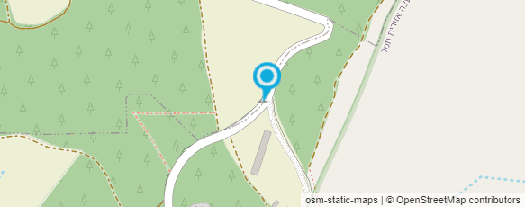 מפת הגעה אל לינה כפרית הר עמשא