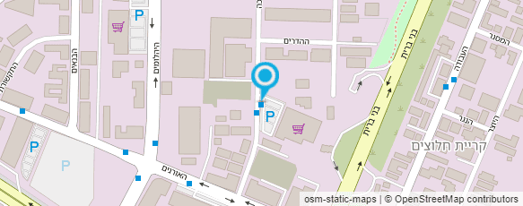 מפת הגעה אל ג.צ. מיזוג אויר