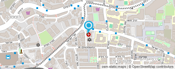 מפת הגעה אל ישיבת אוהב ישראל