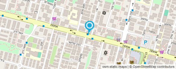 מפת הגעה אל אי.אר.איי.הומס רעננה