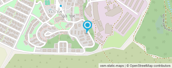 מפת הגעה אל אורנית