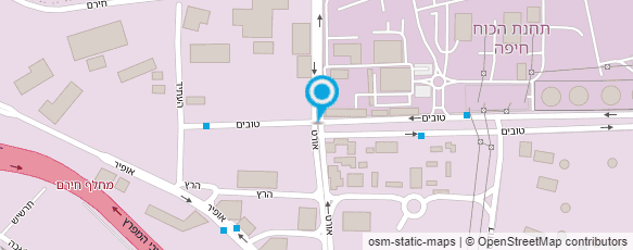 מפת הגעה אל מכונות אוטומטיות לגלידות