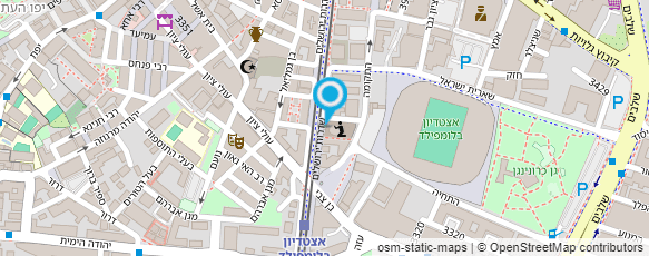 מפת הגעה אל המרכז לסיינטולוגיה ישראל