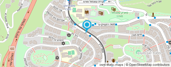 מפת הגעה אל שחר שות'; חברה להנדסה אזרחית; בניה ותשתיות בע"מ