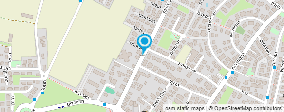 מפת הגעה אל ד"ר דני חסון - וטרינר