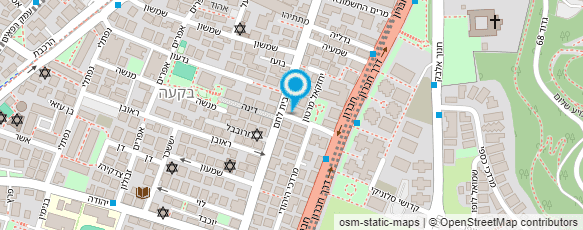 מפת הגעה אל אופטיקה טל - משקפיים ועדשות מפת הגעה אל אופטיקה טל - משקפיים ועדשות