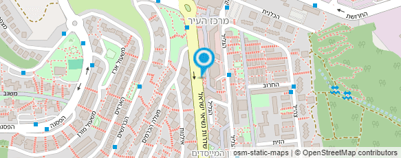 מפת הגעה אל עו"ד עובדיה מאיר