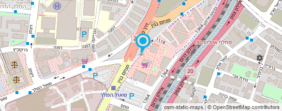 מפת הגעה אל עו"ד ברמן גלעד