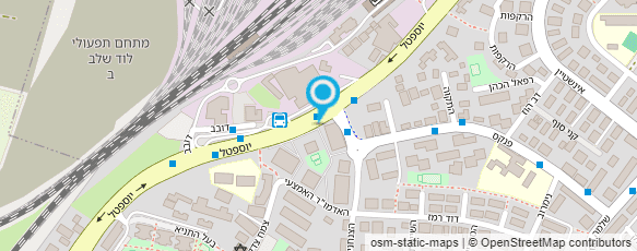 מפת הגעה אל מוניות לוד טלפון 24/7