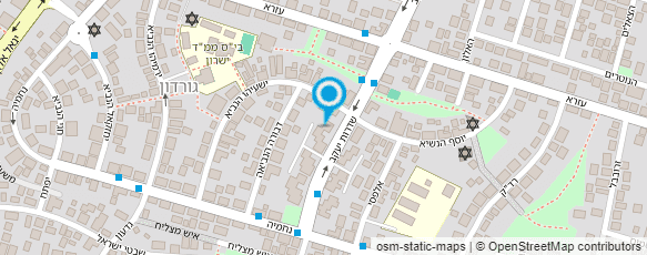 מפת הגעה אל מוניות שיכון המזרח ראשון