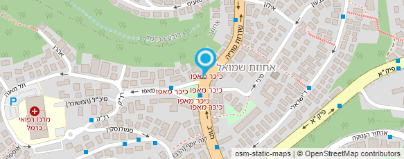 מפת הגעה אל ד"ר זהריה אורי מפת הגעה אל ד"ר זהריה אורי