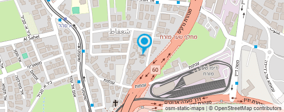 מפת הגעה אל ד"ר ג'בר בסים