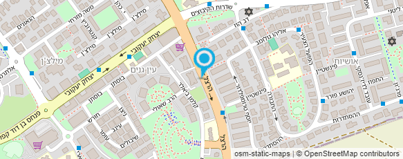 מפת הגעה אל יחזקאל שרותי אינסטלציה