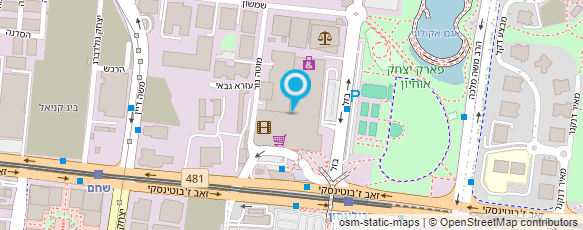 מפת הגעה אל מקדונלד'ס