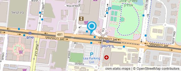 מפת הגעה אל SABON מפת הגעה אל SABON
